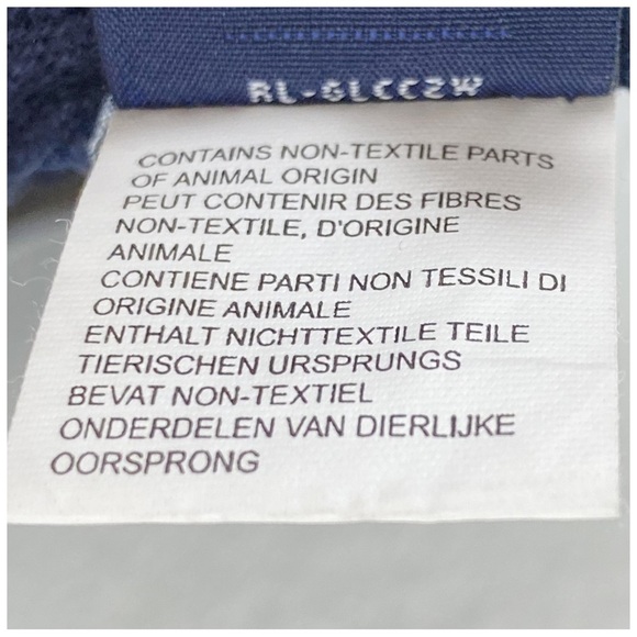 Ralph‎ Lauren Kid’s Navy Toggle Wool Blend Coat Size 5 - Picture 10 of 10